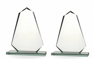 2124 Glass trophies