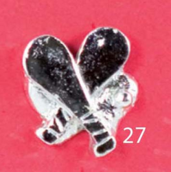 3341-27 Aplic resina Pintat 6CM